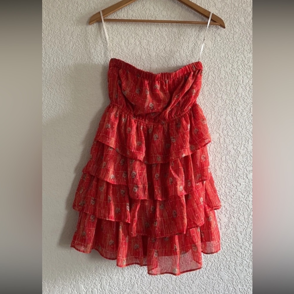 Strapless Mini Dress